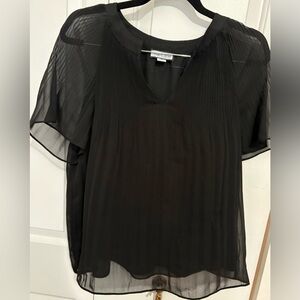 Black Sheer Blouse